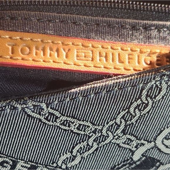 Tommy Hilfiger Bag Vintage Crossbody Blue Gray Womens - Picture 8 of 16